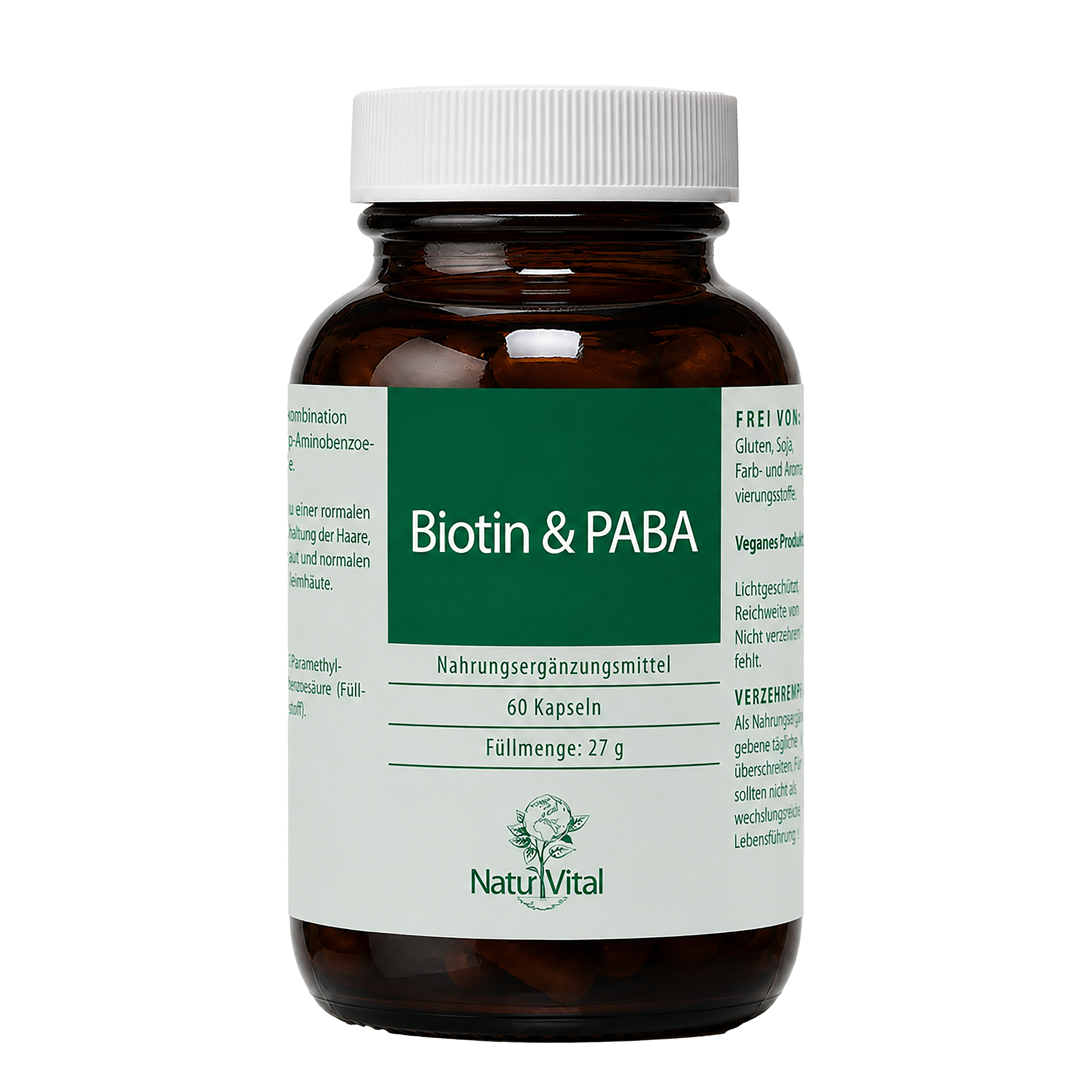 Biotin & PABA, 60 Vegikaps.