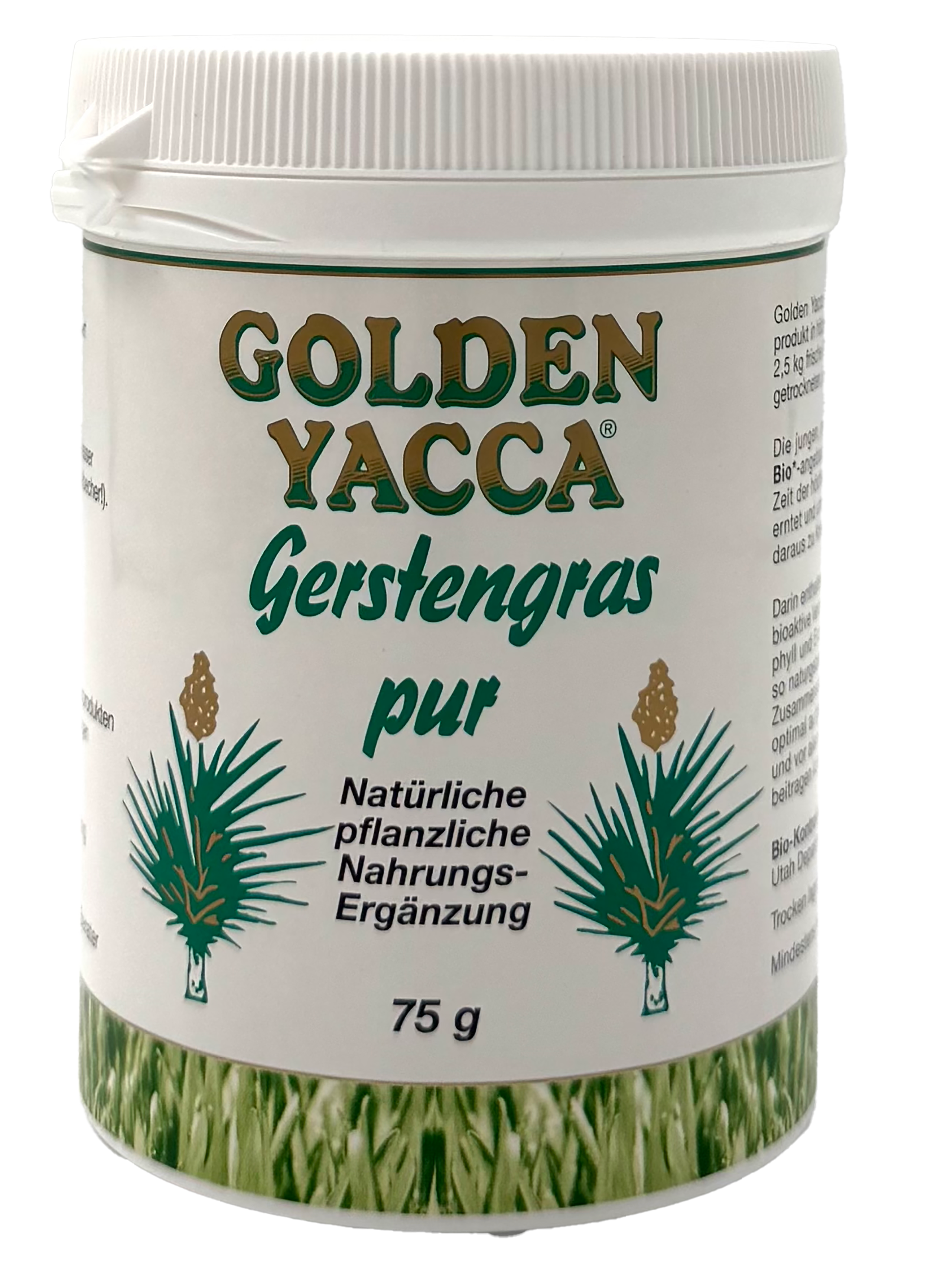 Gerstengrassaft Golden Yacca