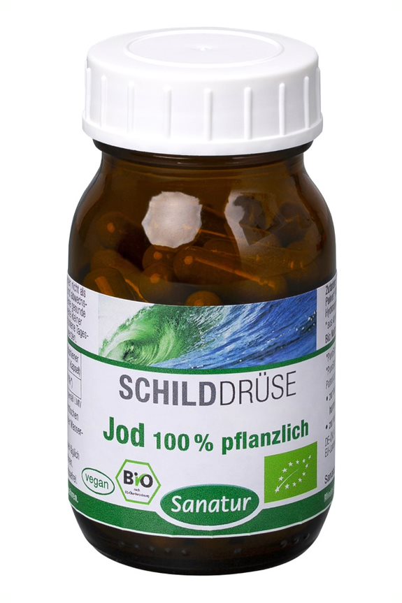 Jod 100 % pflanzlich (BIO), 60 VegiKaps