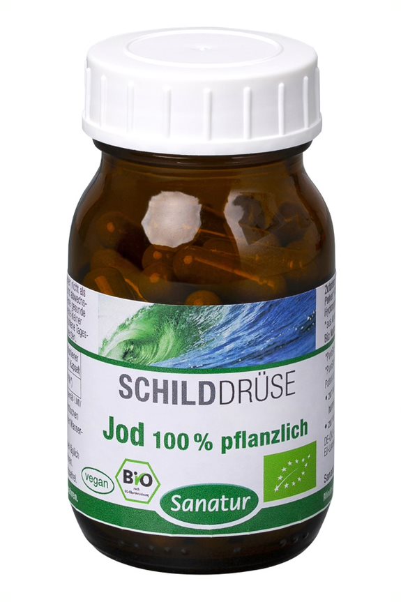 Jod Jod 100 % pflanzlich (BIO), 60 VegiKaps