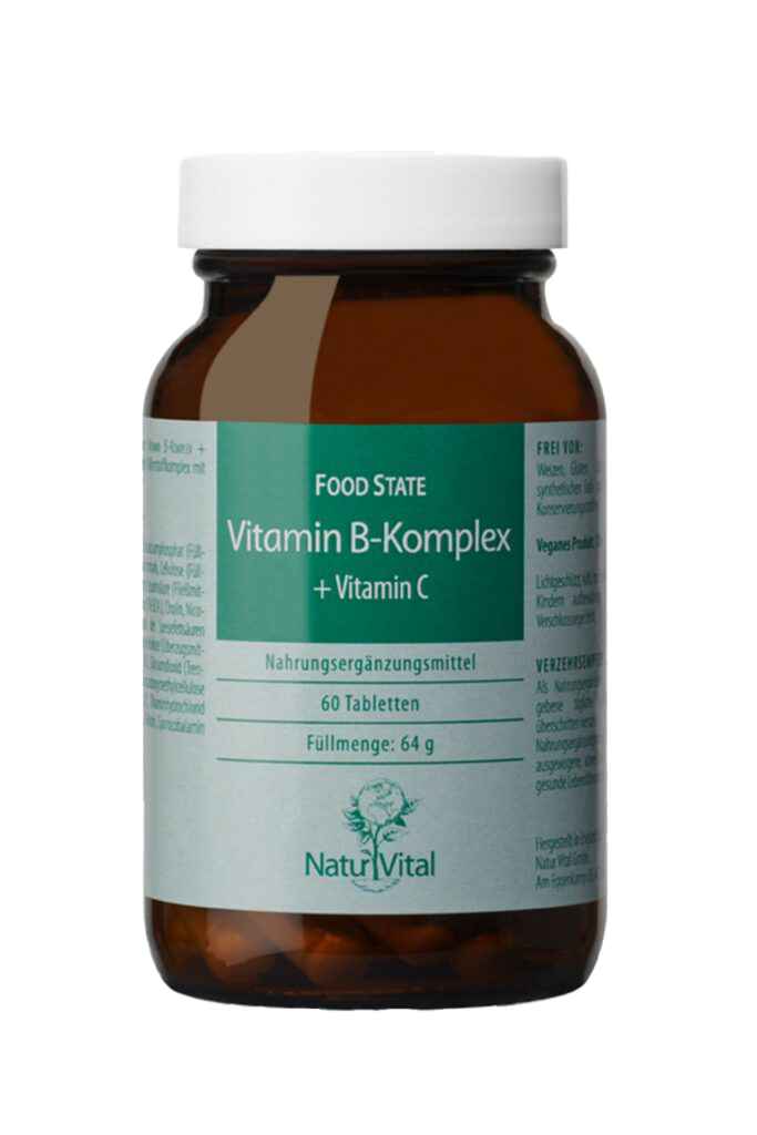 Vitamin B-Komplex & Vitamin C  FOOD STATE