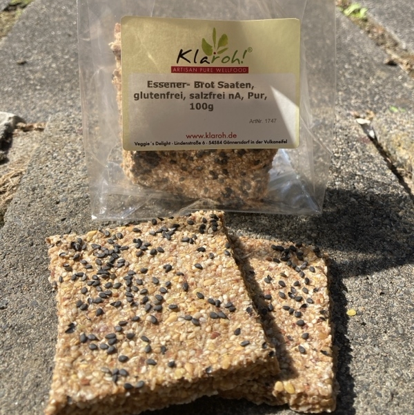 Essener Saaten-Keimbrot pur, Rohkost 100g