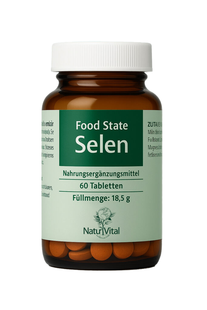 Selen, 60 Tbl.  FOOD STATE