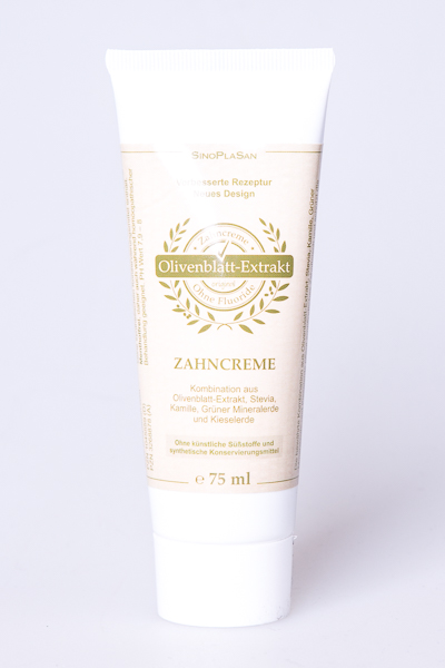 Olivenblatt-Zahncreme Olivenblattextrakt - Zahncreme