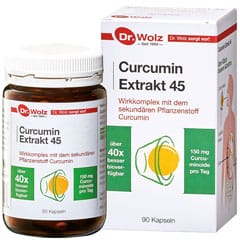 Curcumin Extrakt 45, 90 VegiKaps