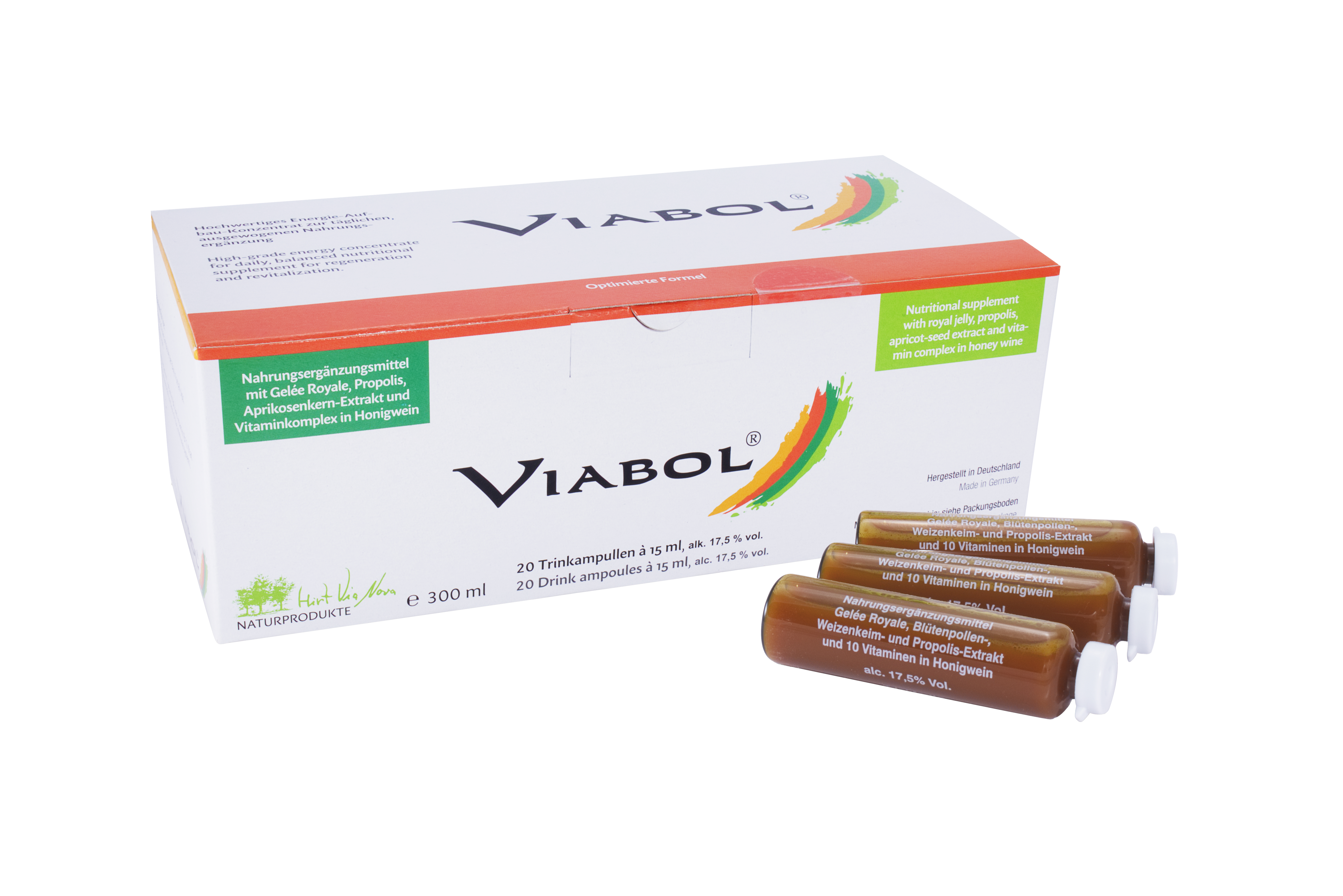 Viabol®, 20 Trinkampullen