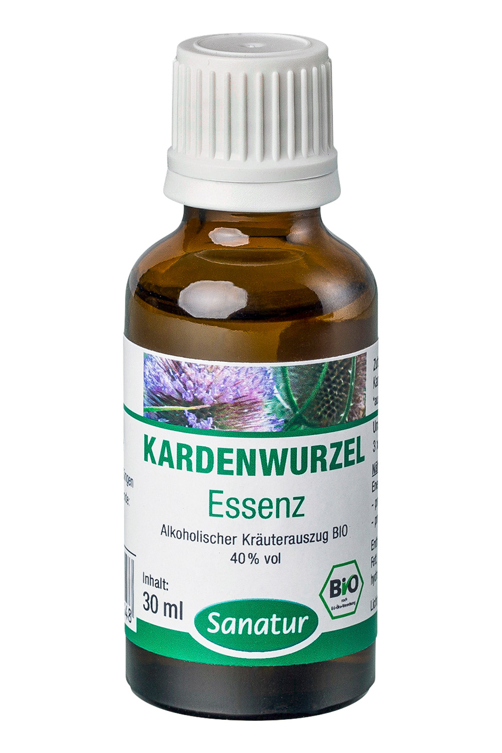 Kardenwurzel Essenz (BIO) Alkoholischer Kräuterauszug, 30 ml