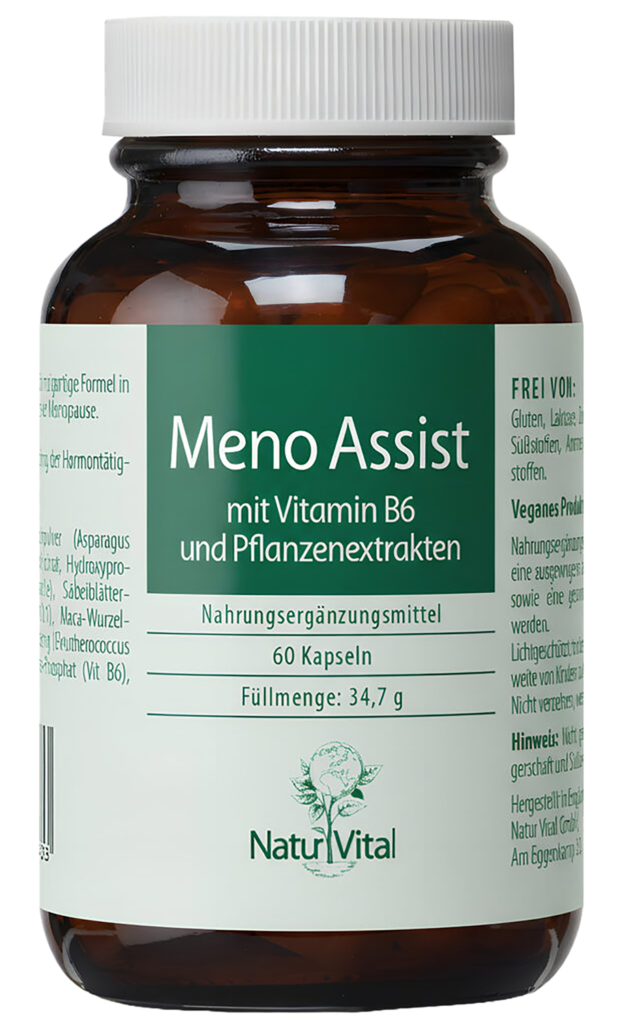 Meno Assist, 60 Vegikaps.  
