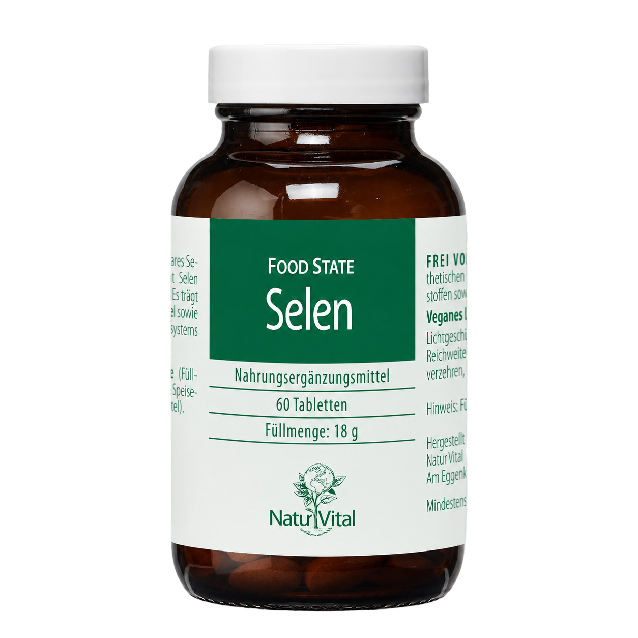 Selen, 60 Tbl.  FOOD STATE
