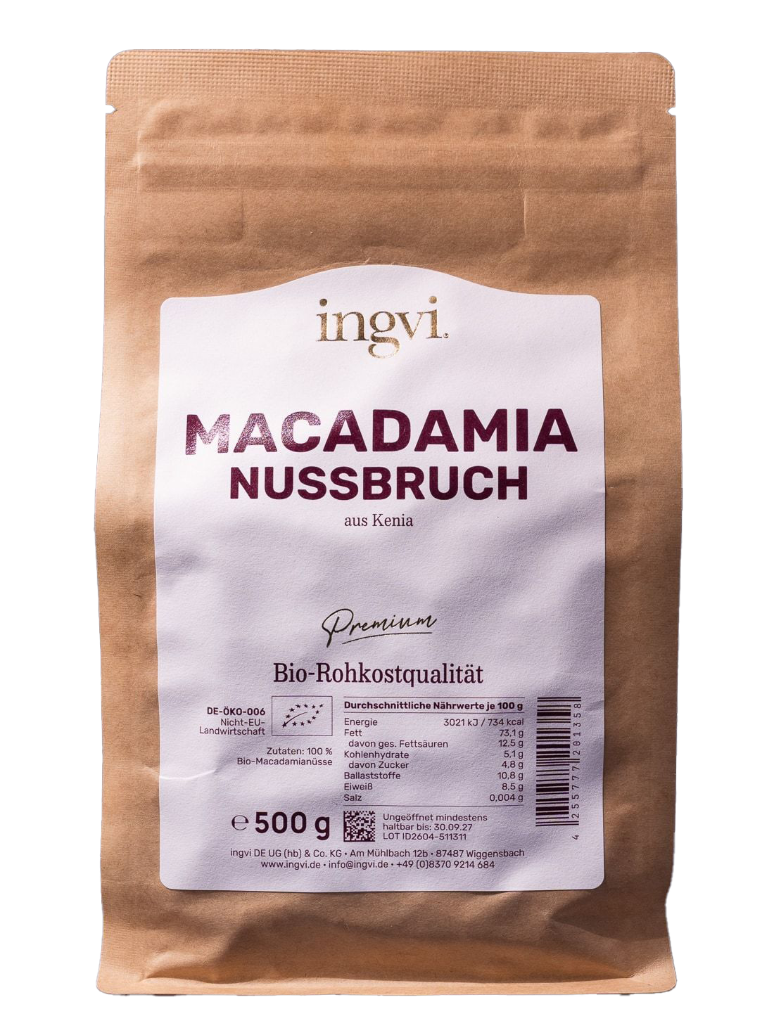Macadamia Nussbruch