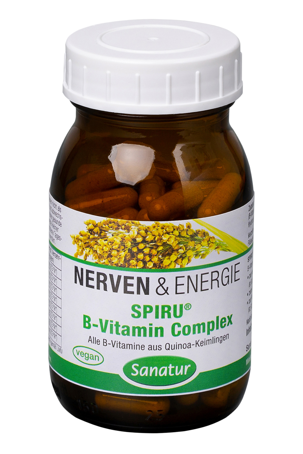 Spiru B-Vitamin Complex, 90 VegiKaps