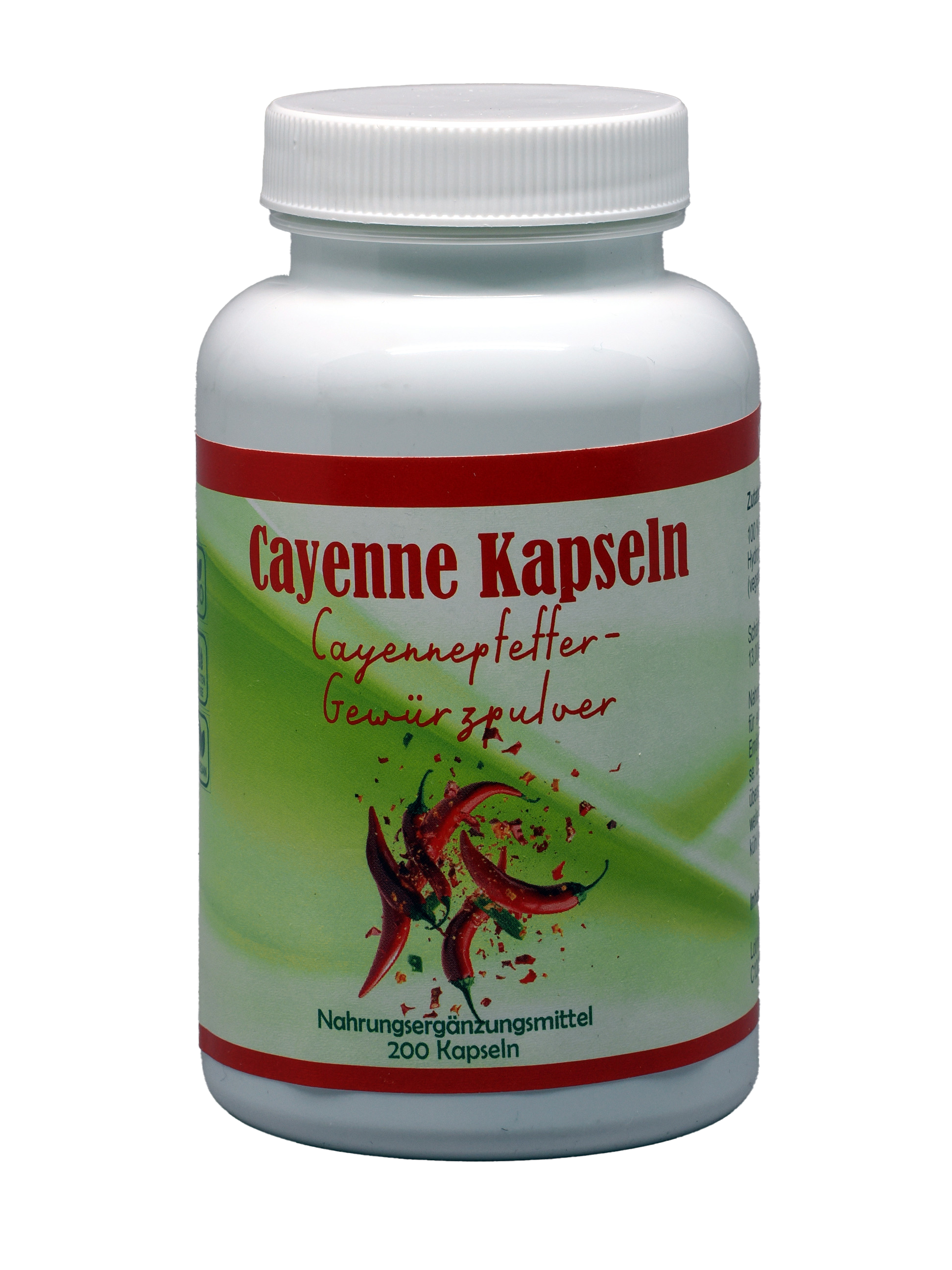 Cayenne Kapseln, 200 VegiKaps
