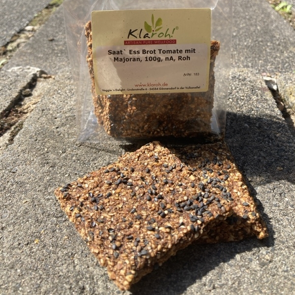 Essener Saaten-Keimbrot Tomate, Majoran, Rohkost 100g